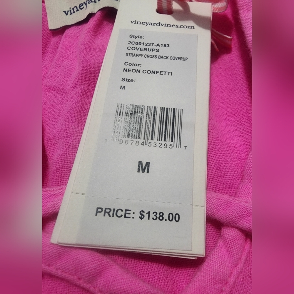 NWT Vineyard Vines Swim Cover, Womens Medium - Picture 8 of 8